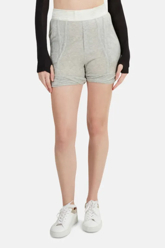 T by Alexander Wang Tencel Shorts sold by Blue & Cream