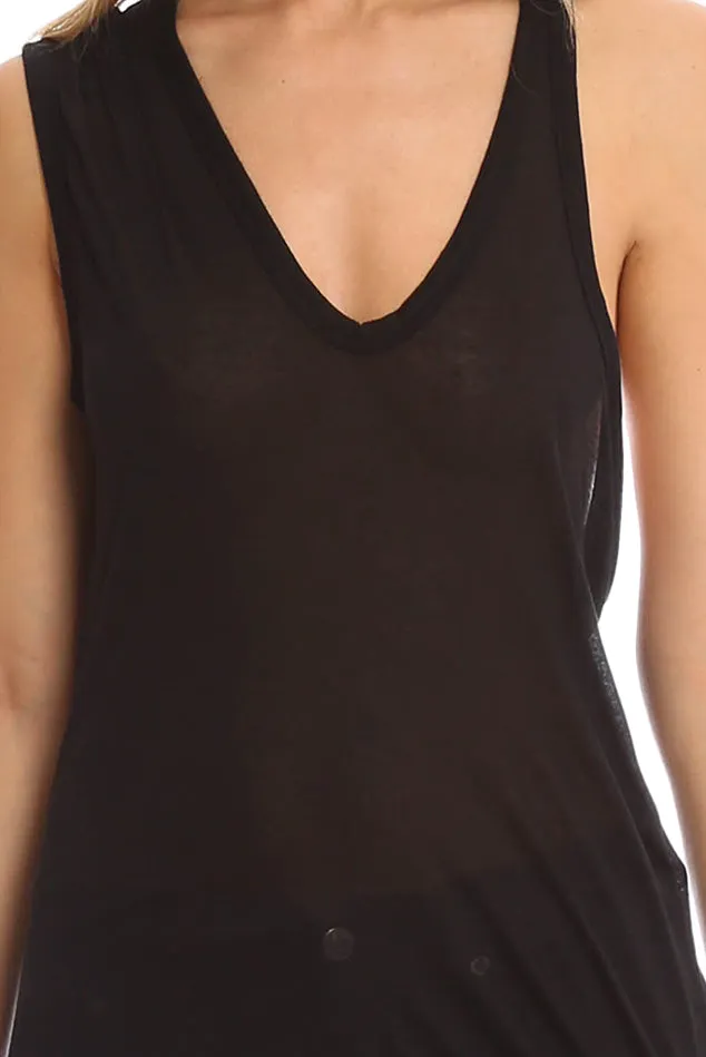 T by Alexander Wang 1 Shoulder Tank sold by Blue & Cream product image thumbnail 4
