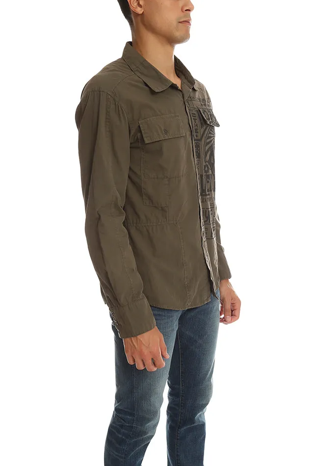 Salvage Palm Button Down sold by Blue & Cream product image thumbnail 2