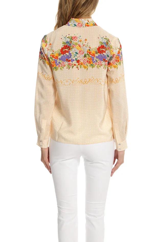 Roseanna Dahlia Fleuri Shirt sold by Blue & Cream product image thumbnail 3