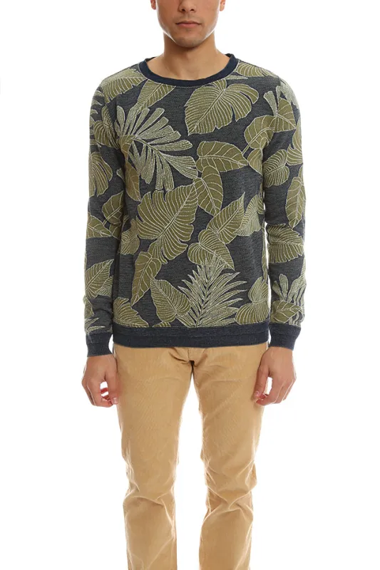 Remi Relief Ingo JQ Leaf Aloha Crewneck made by Remi Relief
