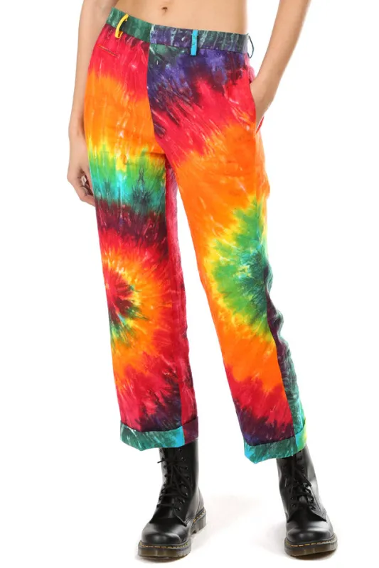 Straight Leg Trouser Tie Dye sold by Blue & Cream