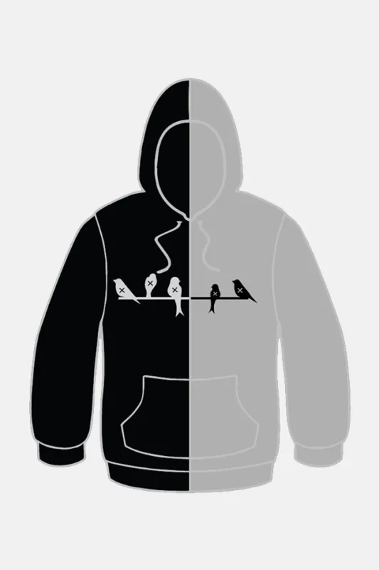 Overt Streetwear Duality Hoodie sold by Blue & Cream