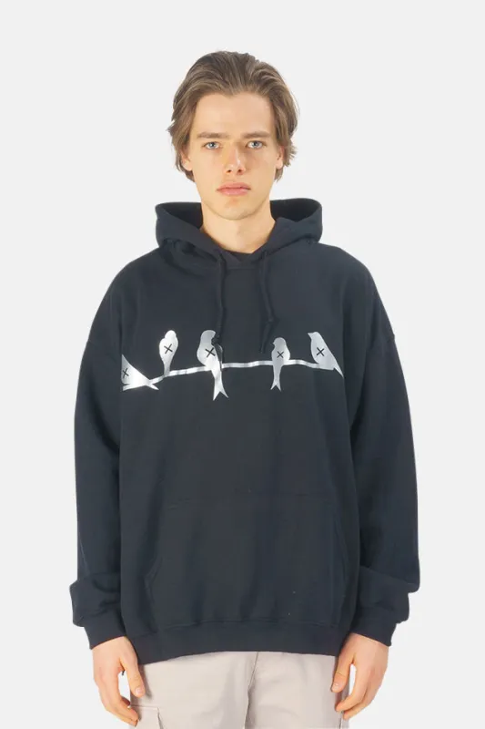 Overt Streetwear Black Hoodie sold by Blue & Cream