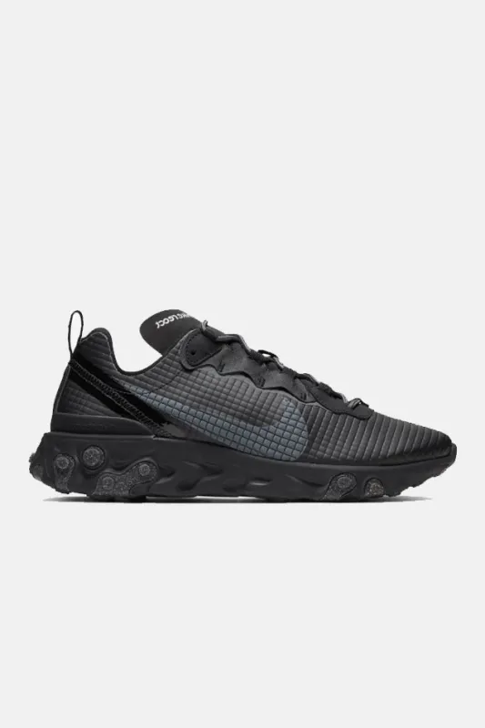 Nike React Element 55 Premium Black made by Nike