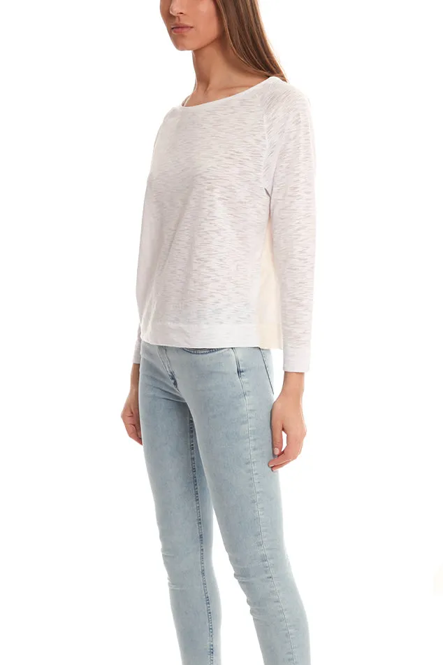 Malene Birger Vinda Slub Jersey Crewneck sold by Blue & Cream product image thumbnail 2