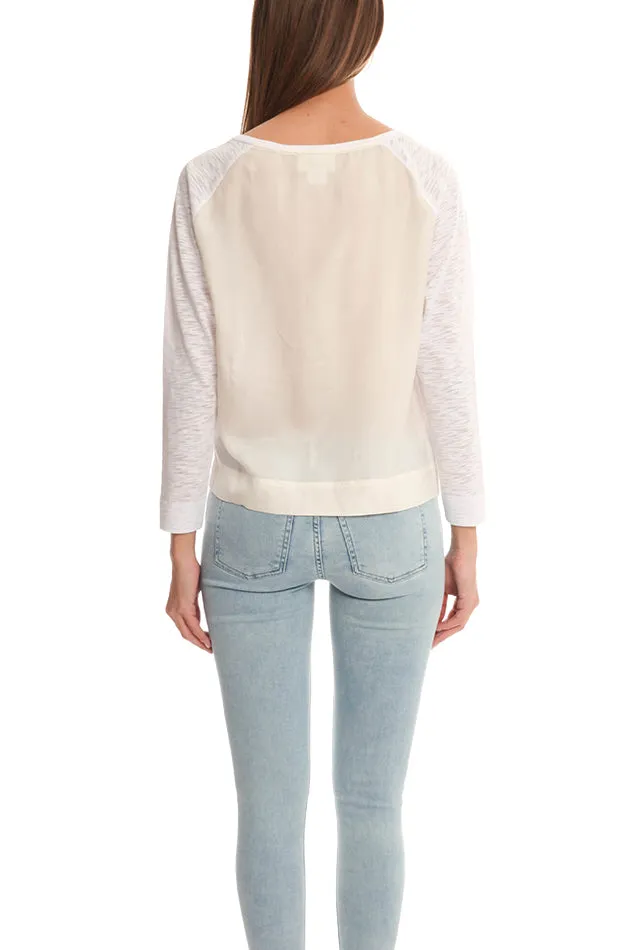 Malene Birger Vinda Slub Jersey Crewneck sold by Blue & Cream product image thumbnail 3