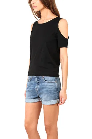 Cut Out Leaf Top Black/White sold by Blue & Cream product image thumbnail 2