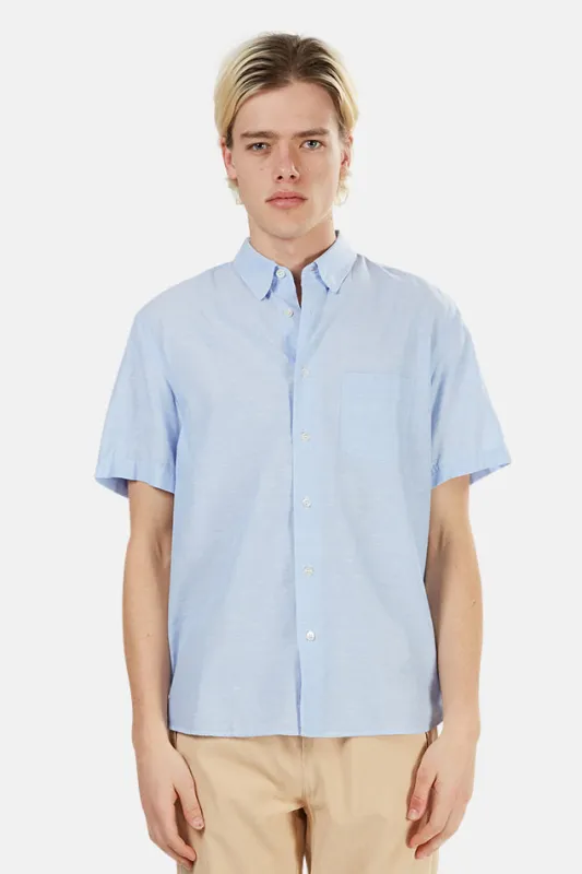 Ribeiro Chest Pocket Shirt Blue Sky sold by Blue & Cream