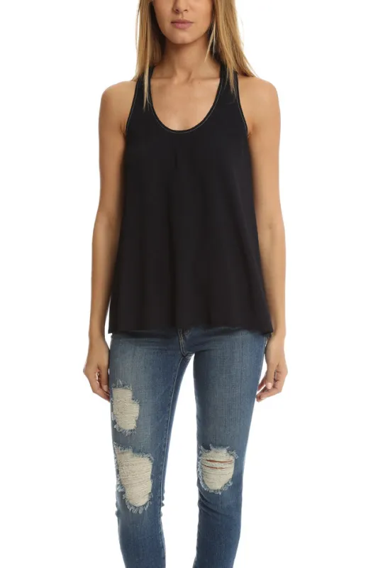 Helmut Lang Back Slit Tank sold by Blue & Cream