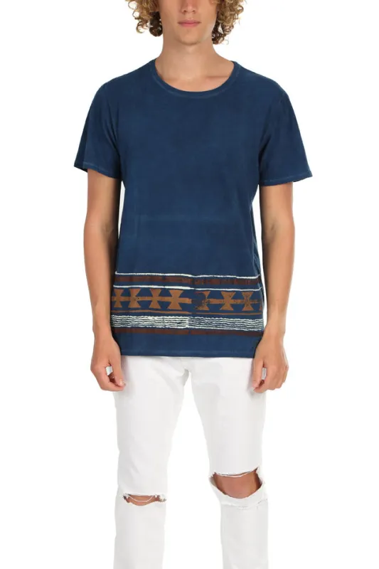 Californian Oregon Tee Indigo sold by Blue & Cream