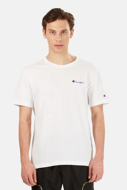 Champion Script Logo Crewneck Tee made by Champion
