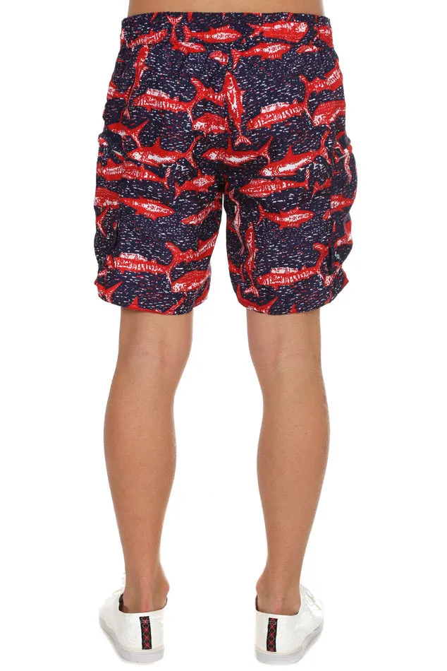 Burkman Bros Cargo Swim Short sold by Blue & Cream product image thumbnail 3