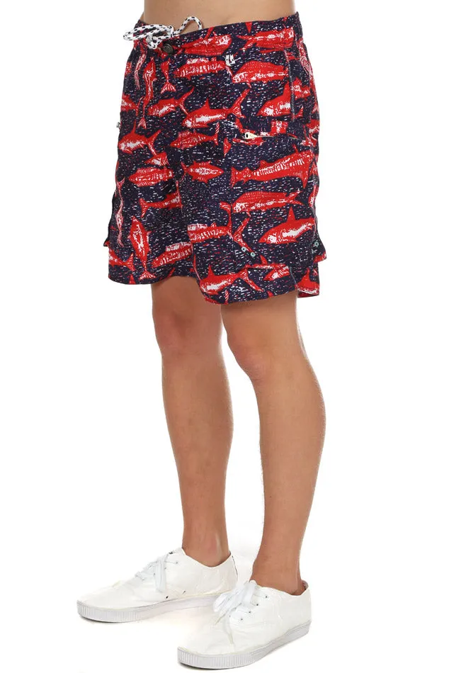 Burkman Bros Cargo Swim Short sold by Blue & Cream product image thumbnail 2