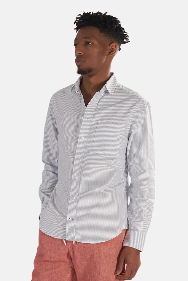 Oxford Seersucker Button Down Blue Stripe sold by Blue & Cream product image thumbnail 2
