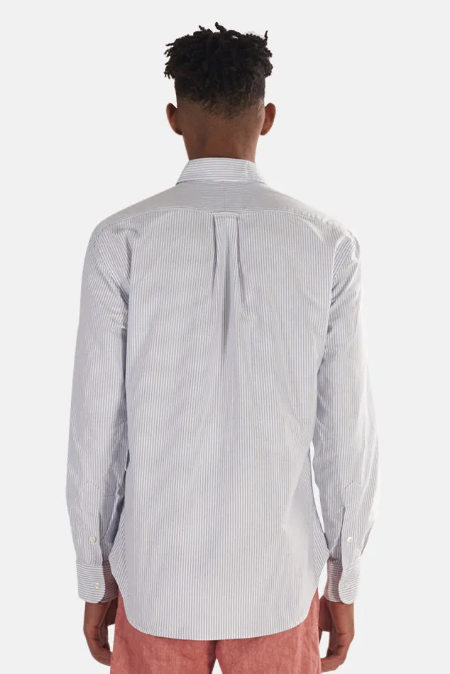 Oxford Seersucker Button Down Blue Stripe sold by Blue & Cream product image thumbnail 3