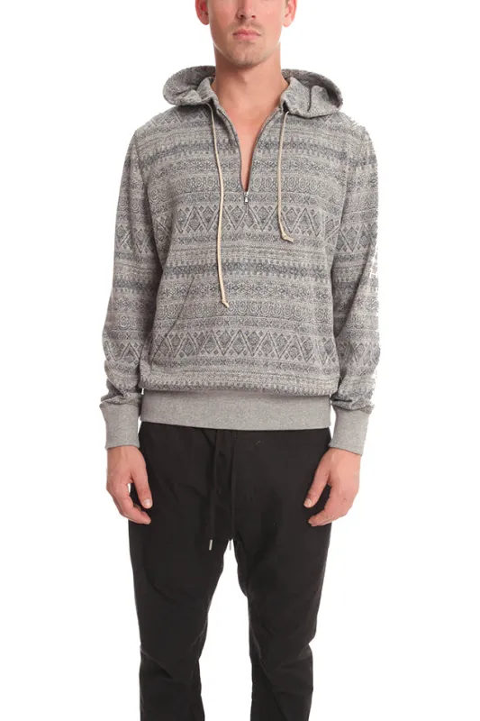 Brady 1/4 Zip Hoodie Blue sold by Blue & Cream