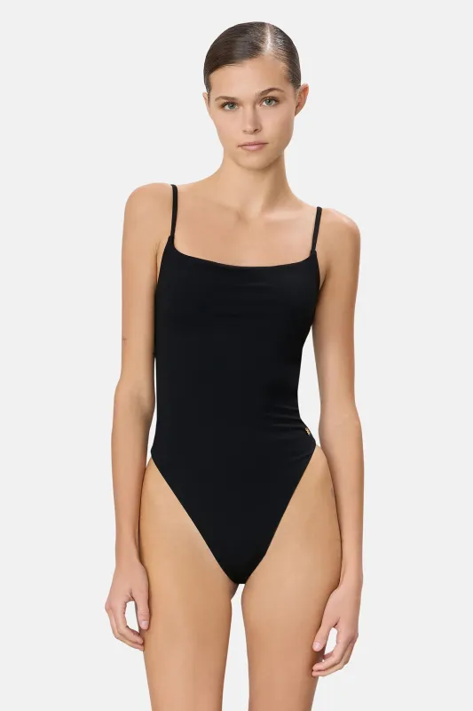 Grace One Piece Black sold by Blue & Cream