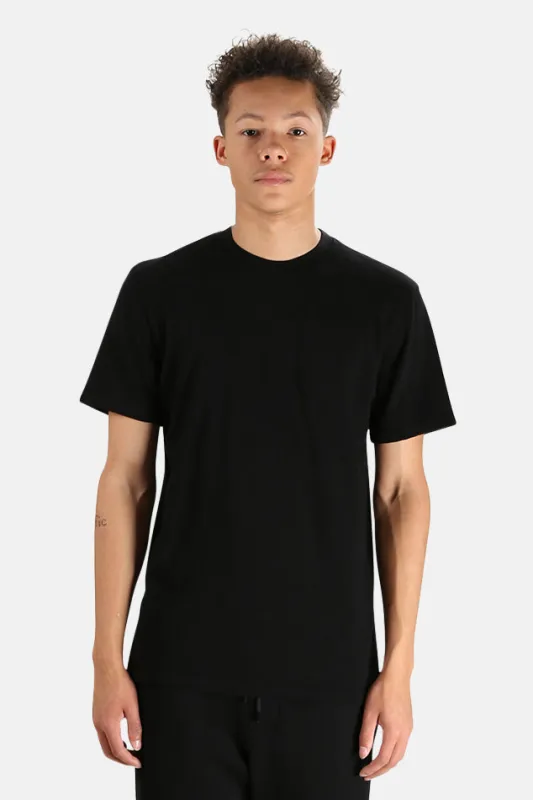 Presley Tee Jet Black made by Cotton Citizen