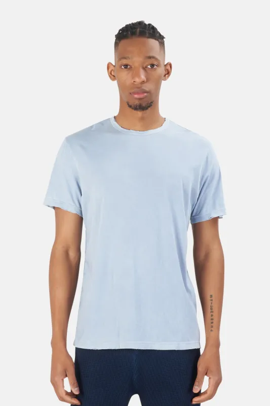 Classic Crewneck Tee Vintage Crystalline made by Blue & Cream