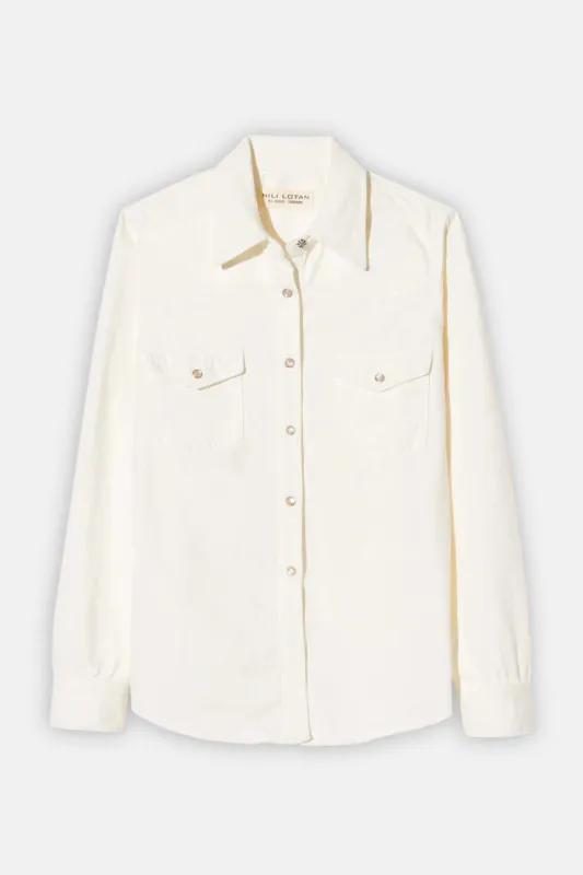 Travis Shirt Cream sold by Blue & Cream