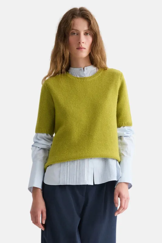 Seed Stitch Audrey in Avocado Oil sold by Blue & Cream