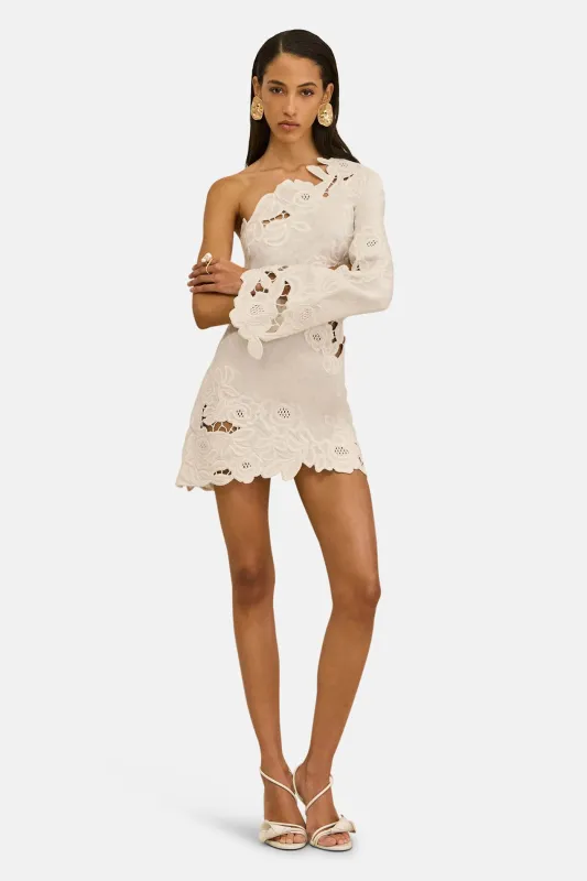 Marlena Dress Off White sold by Blue & Cream