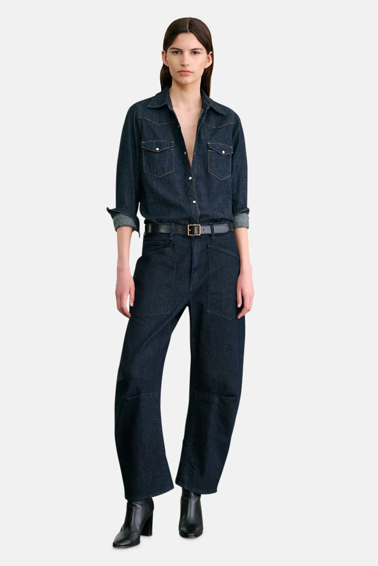 Travis Shirt Indigo Rinse sold by Blue & Cream product image thumbnail 5