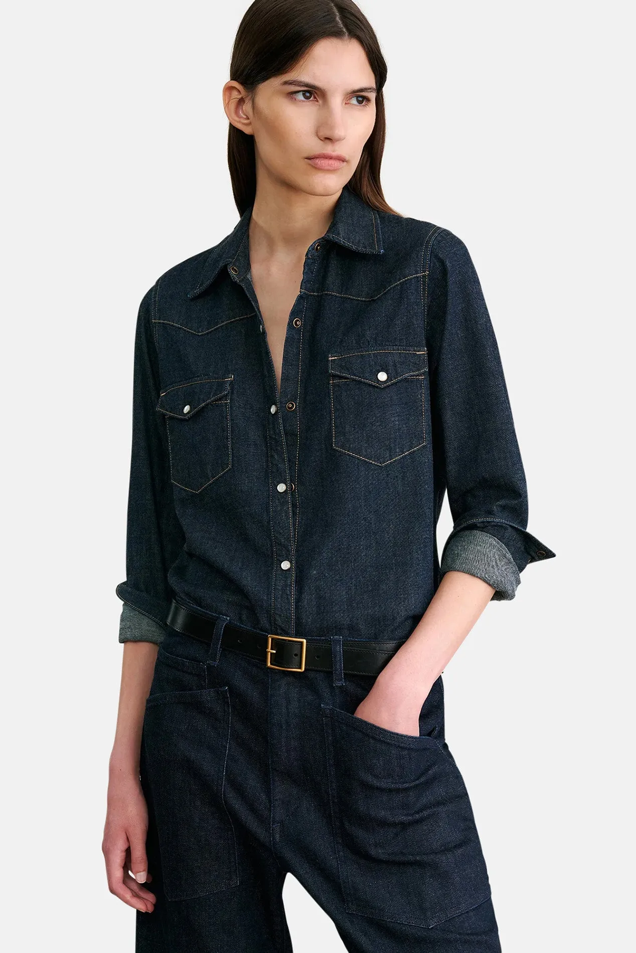 Travis Shirt Indigo Rinse sold by Blue & Cream product image thumbnail 2