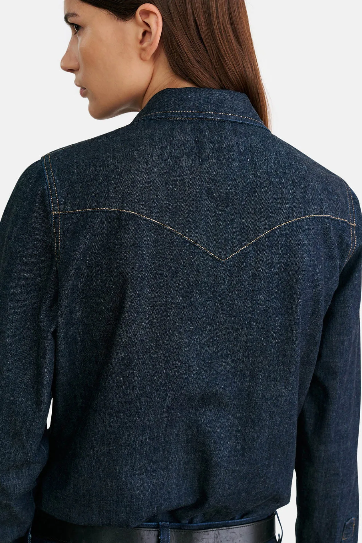 Travis Shirt Indigo Rinse sold by Blue & Cream product image thumbnail 3