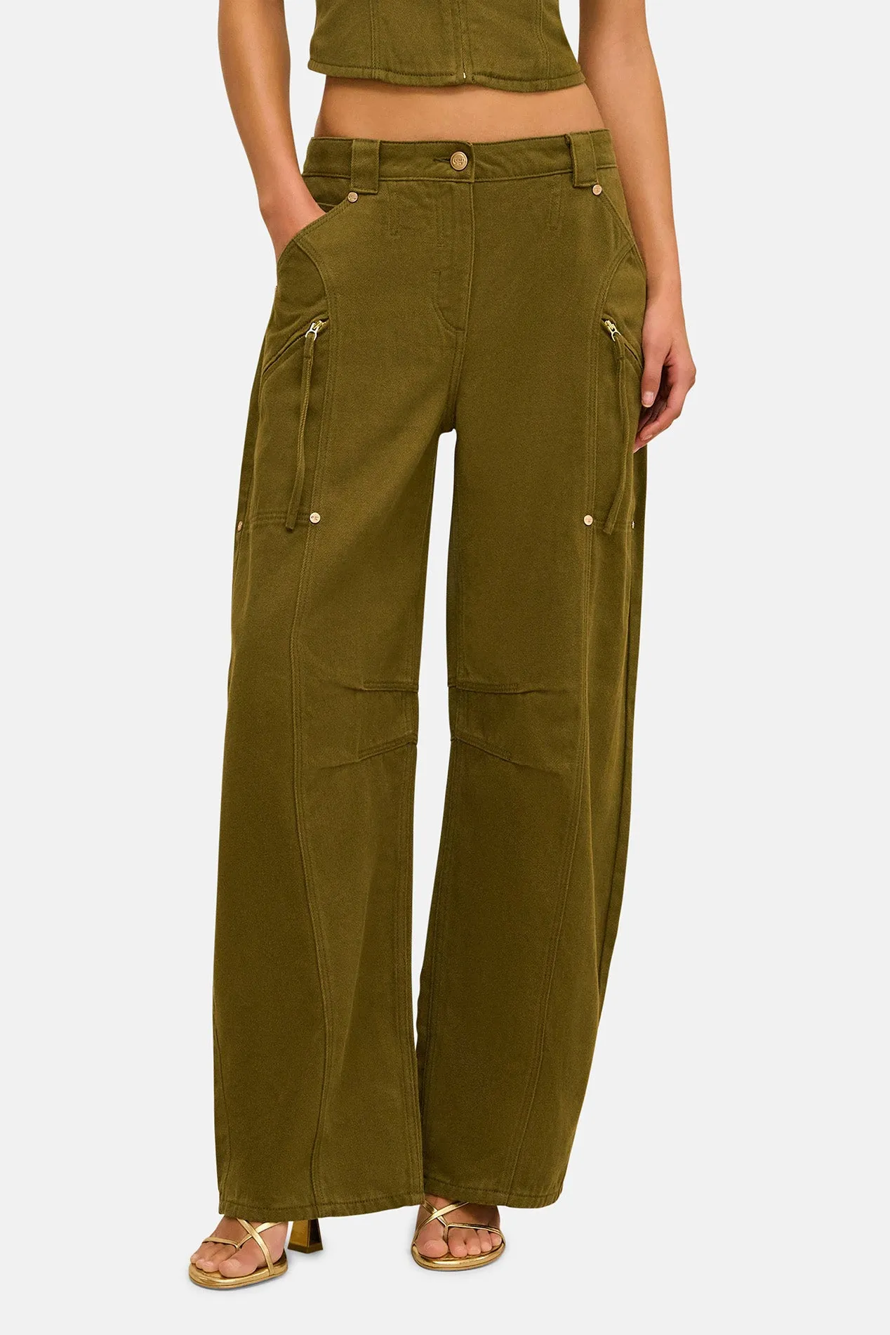 Sigrid Pant Rosemary sold by Blue & Cream