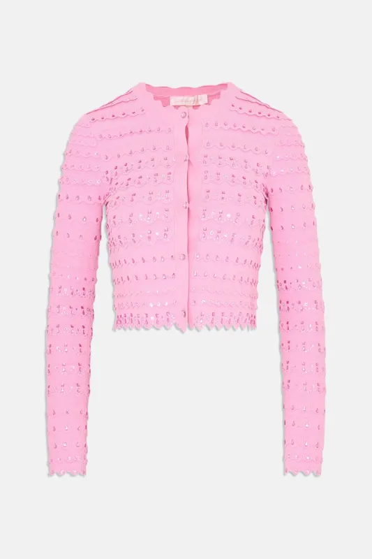 Ferris Cardigan Ballet Slipper made by LoveShackFancy