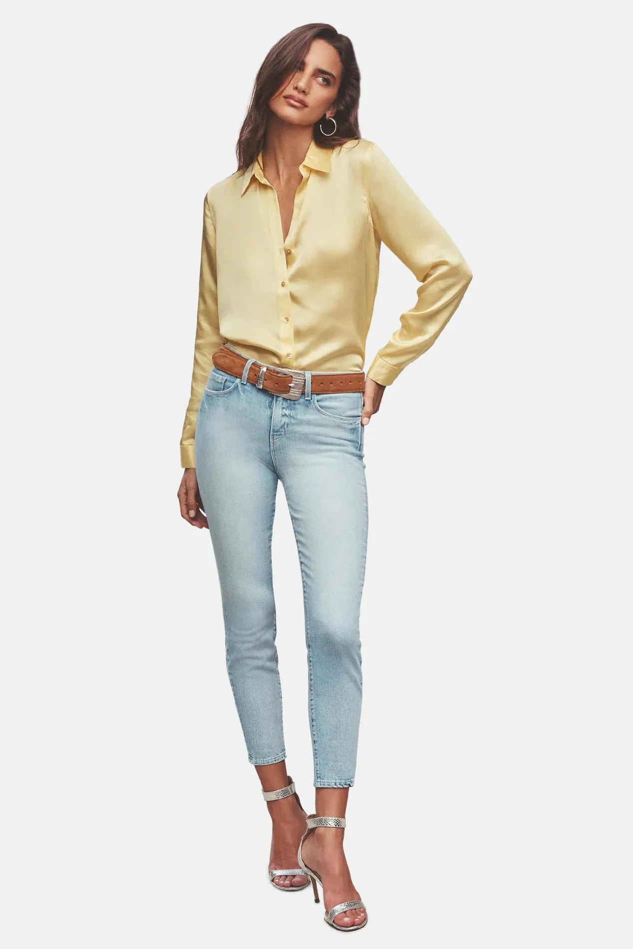 Aya Suede Belt Cognac sold by Blue & Cream product image thumbnail 3