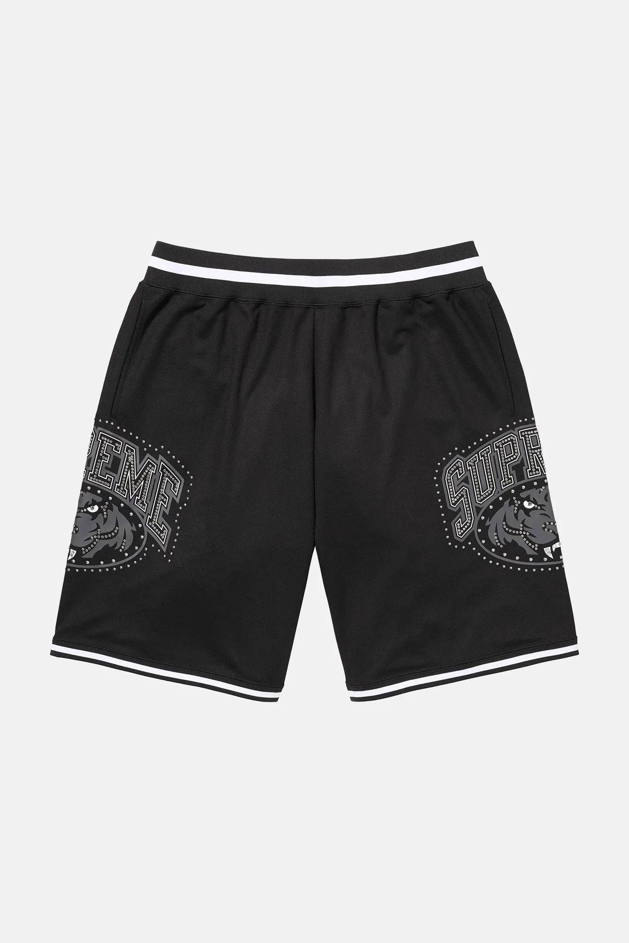 Studded Basketball Short Black sold by Blue & Cream