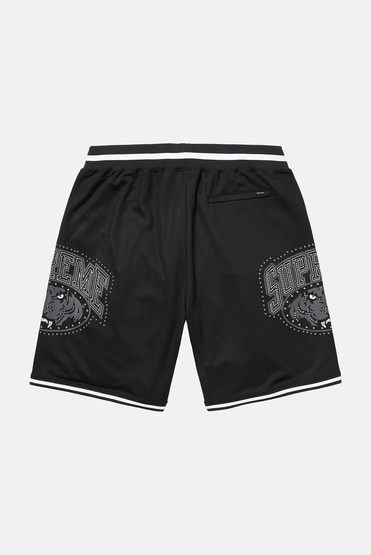 Studded Basketball Short Black sold by Blue & Cream product image thumbnail 2