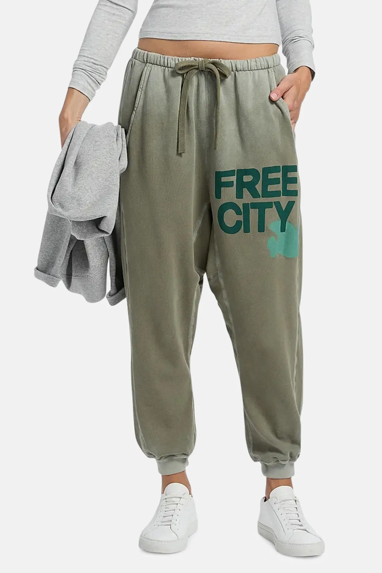 FREECITY LARGE Sunfades Pocket Sweatpant - Shrooms sold by Blue & Cream product image thumbnail 2