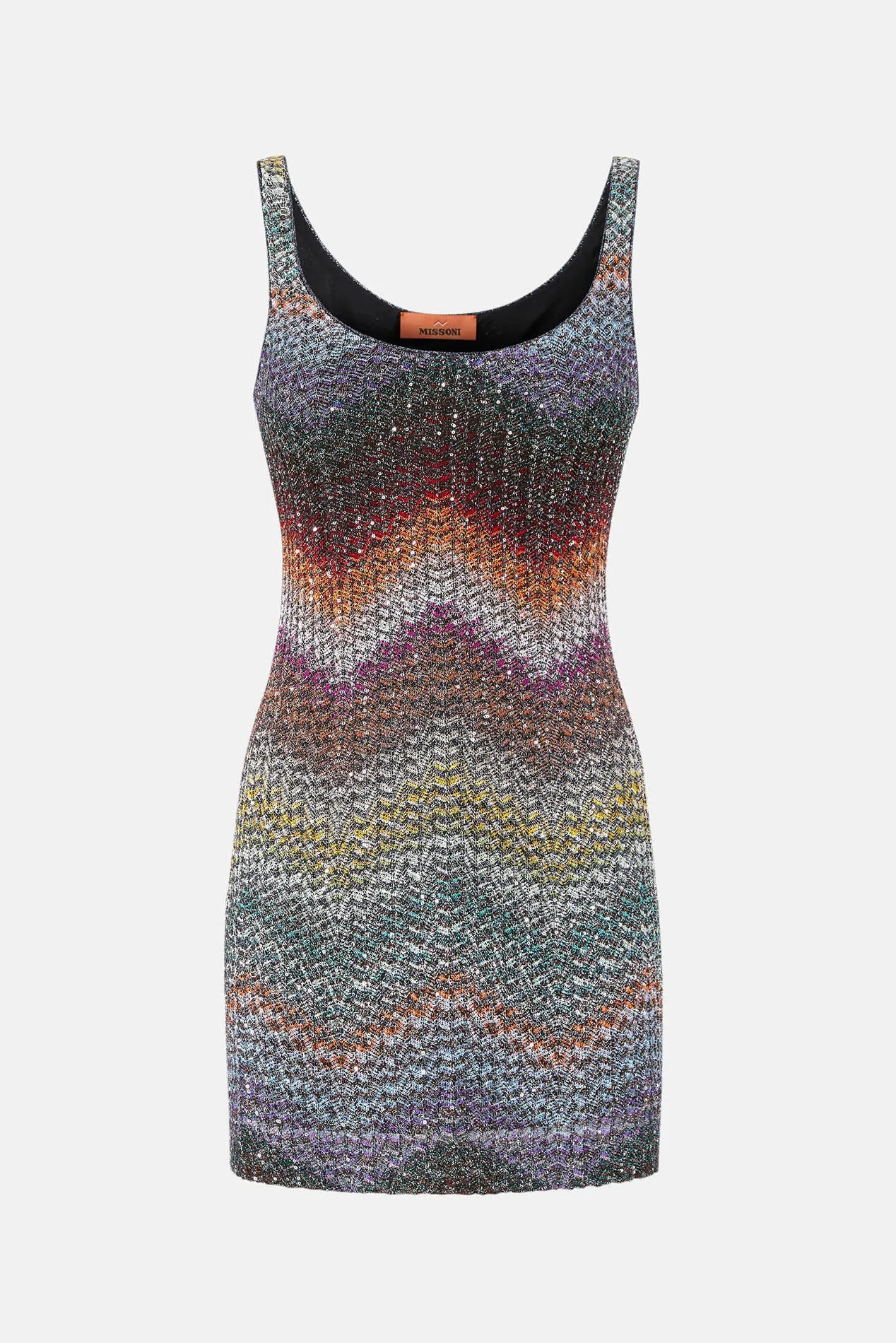 Sleeveless Short Dress Multi Dark sold by Blue & Cream