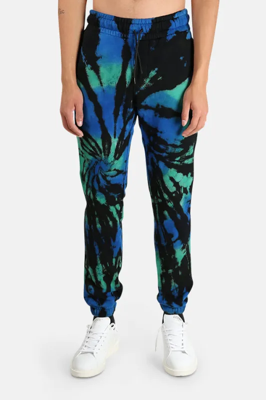 Bronx Sweatpants Blue Green Prism made by Cotton Citizen