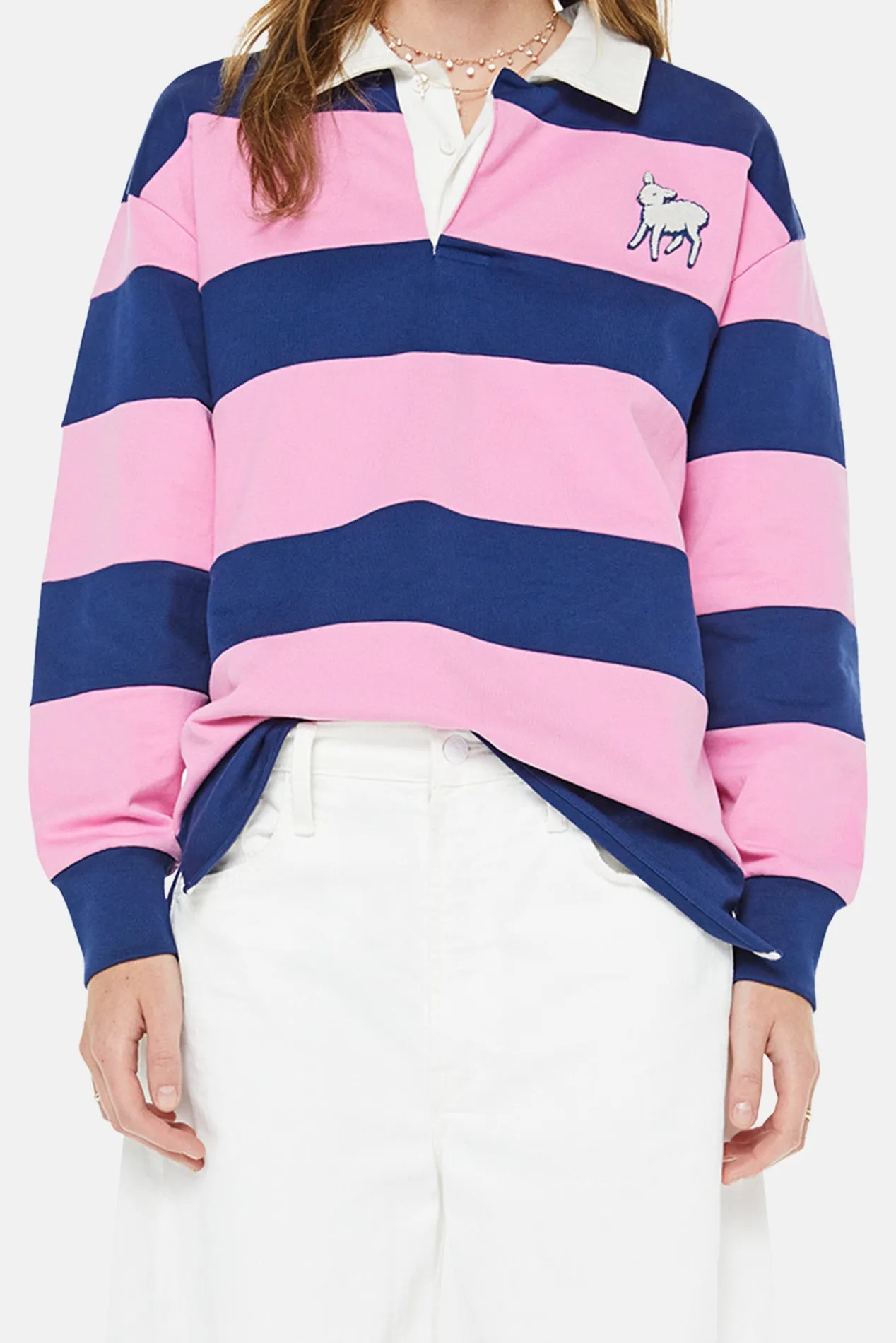 The Piece Huddle Estate Blue And Begonia Pink sold by Blue & Cream