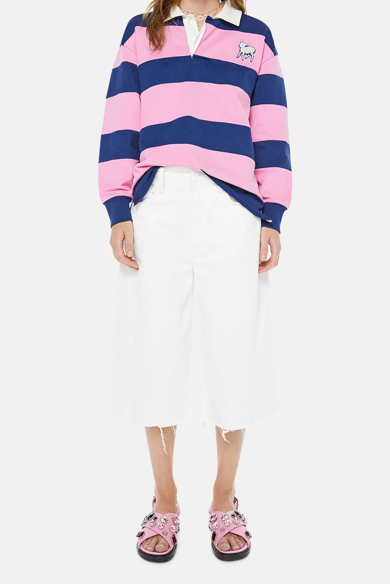 The Piece Huddle Estate Blue And Begonia Pink sold by Blue & Cream product image thumbnail 5