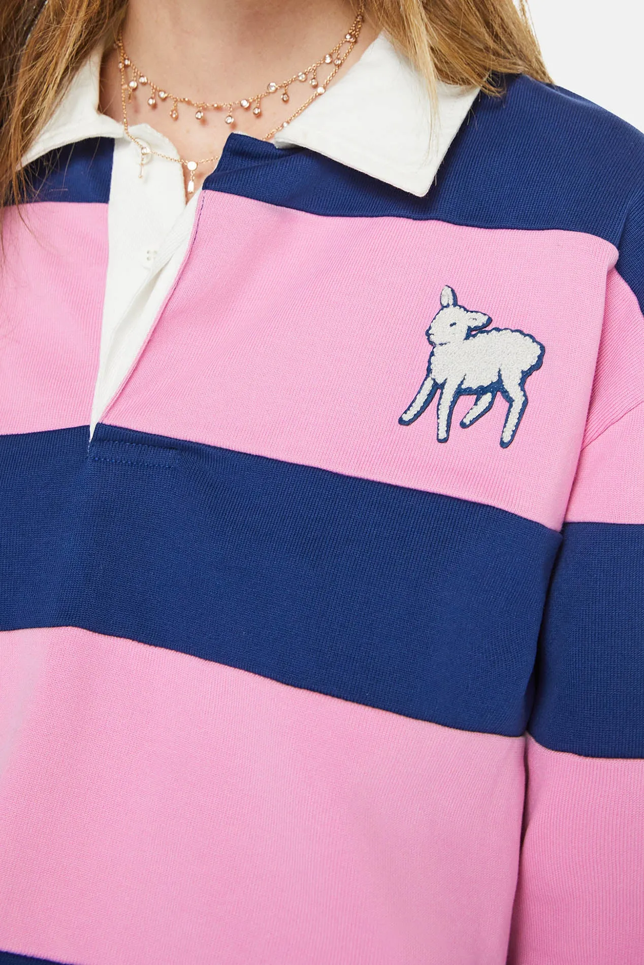 The Piece Huddle Estate Blue And Begonia Pink sold by Blue & Cream product image thumbnail 4