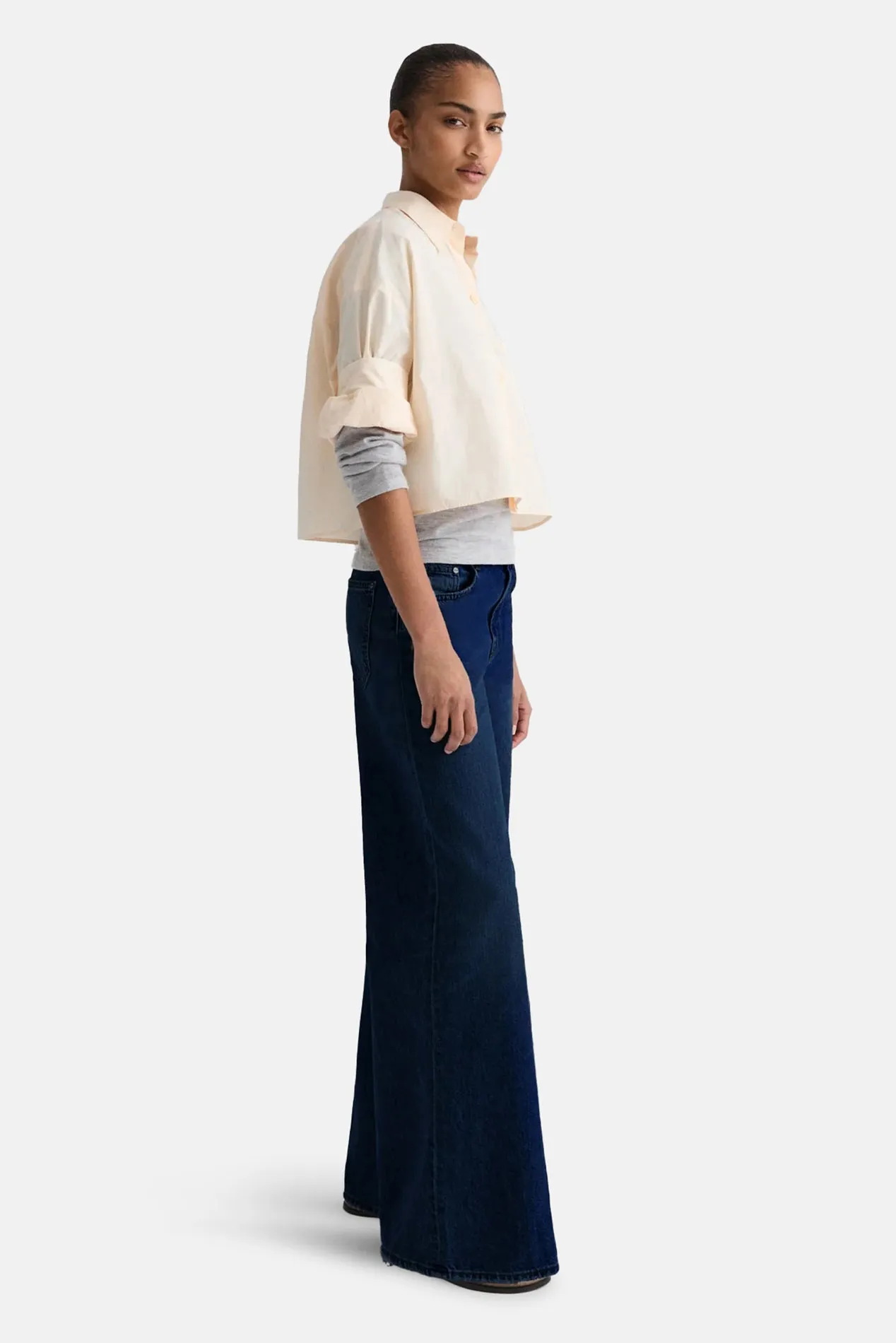 Next Ex Crop Shirt In Flan sold by Blue & Cream product image thumbnail 3