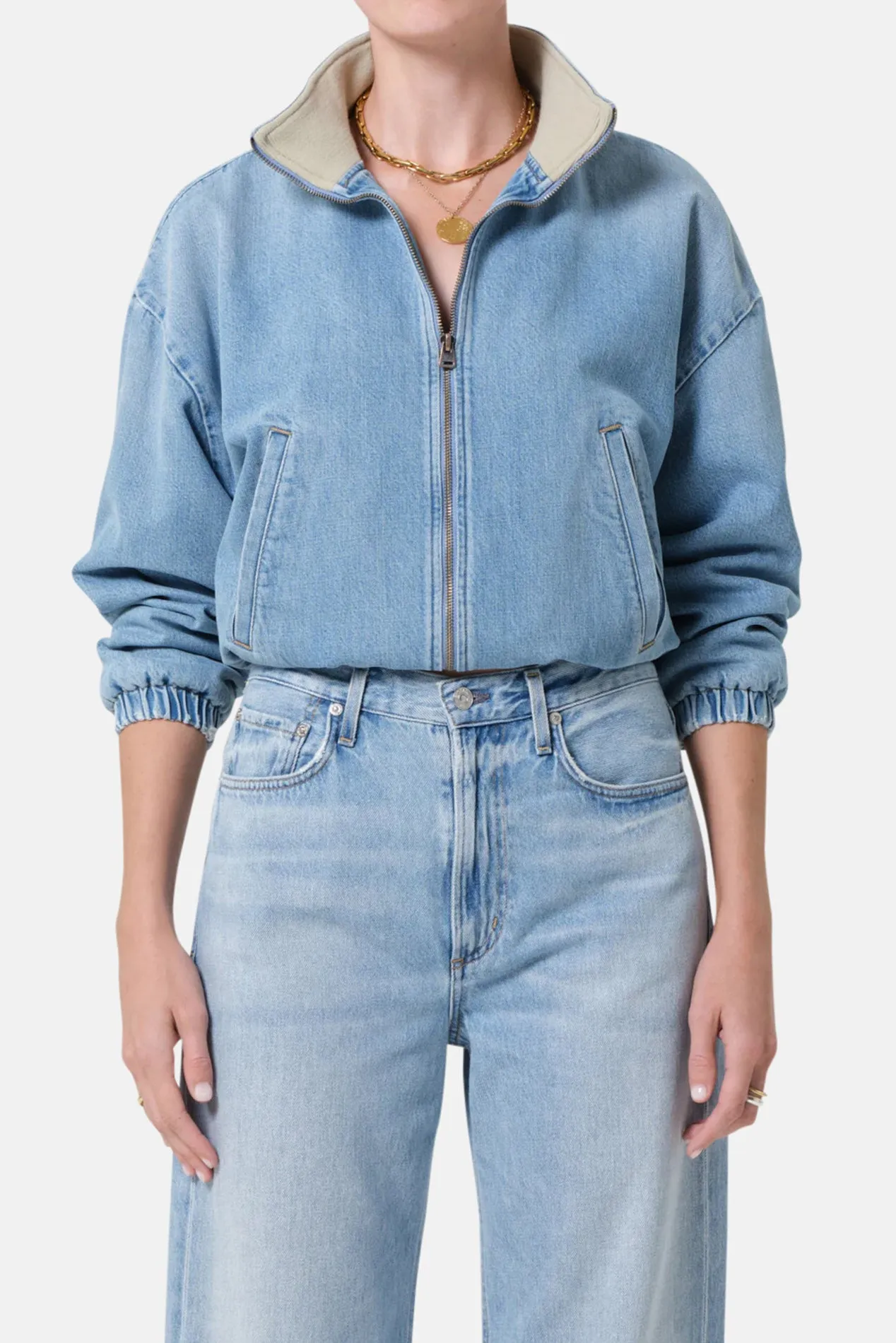 Bubble Bomber Jacket in Marseille sold by Blue & Cream product image thumbnail 2