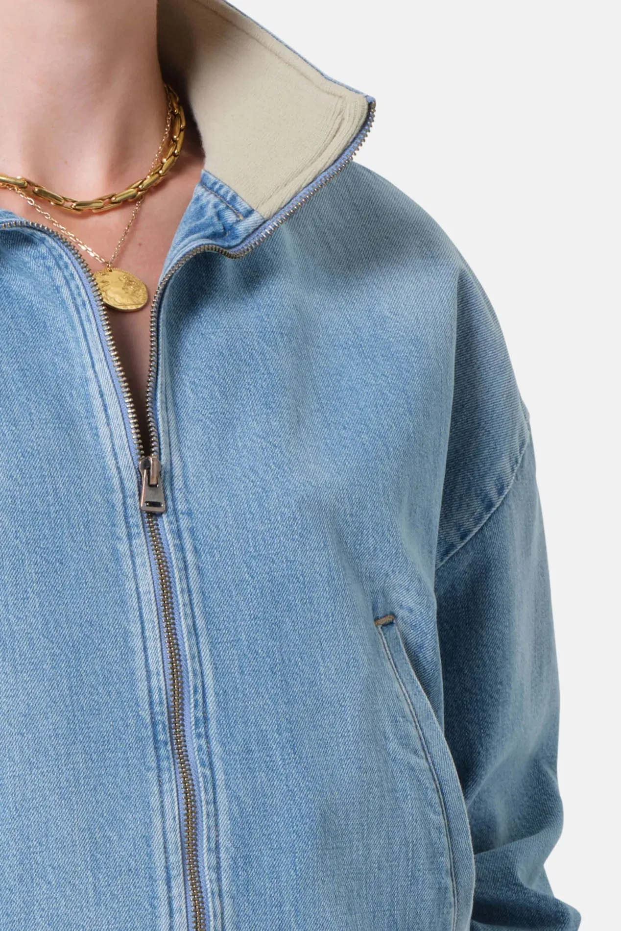 Bubble Bomber Jacket in Marseille sold by Blue & Cream product image thumbnail 4