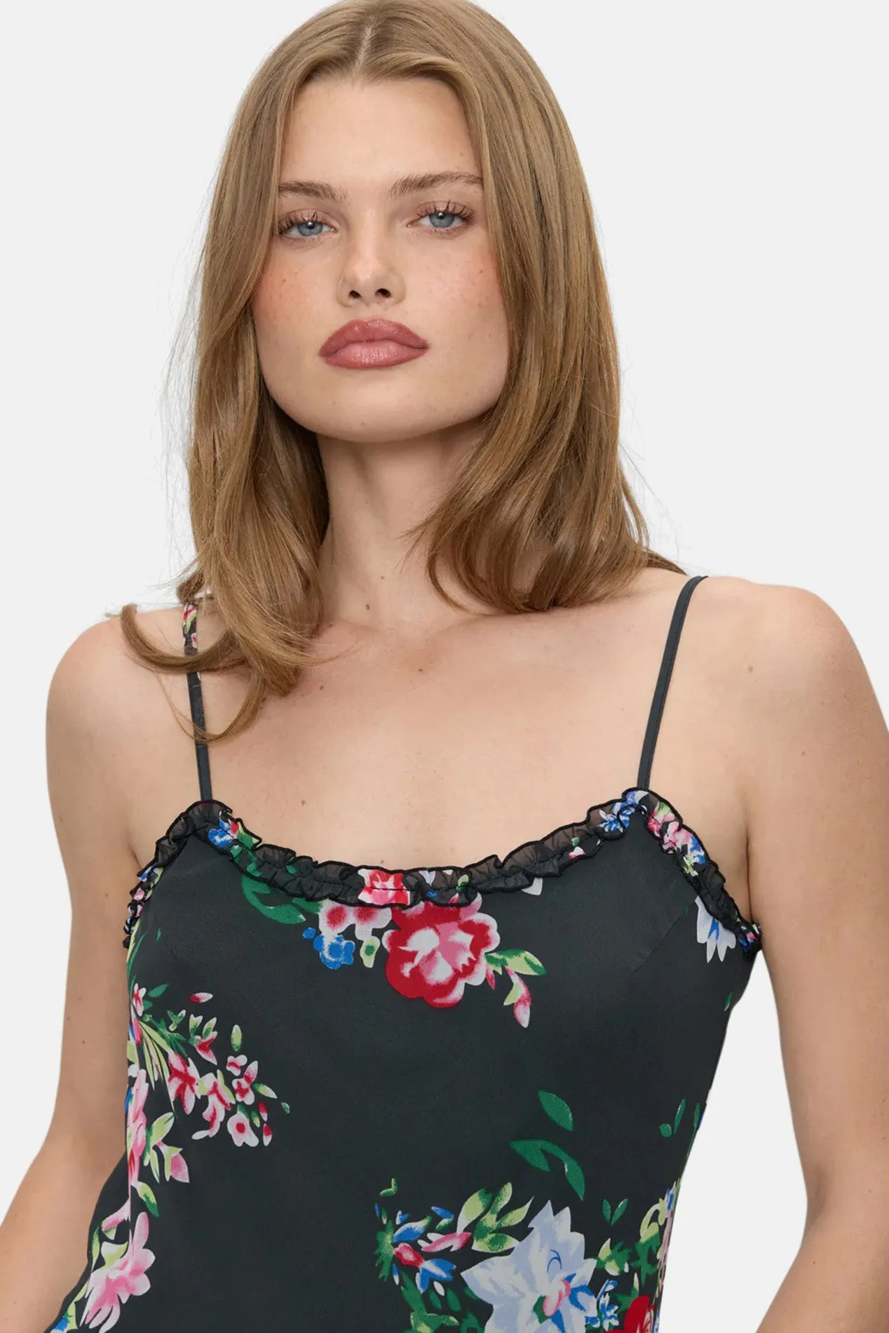 Josie Floral Mini Dress Bouquet sold by Blue & Cream product image thumbnail 4