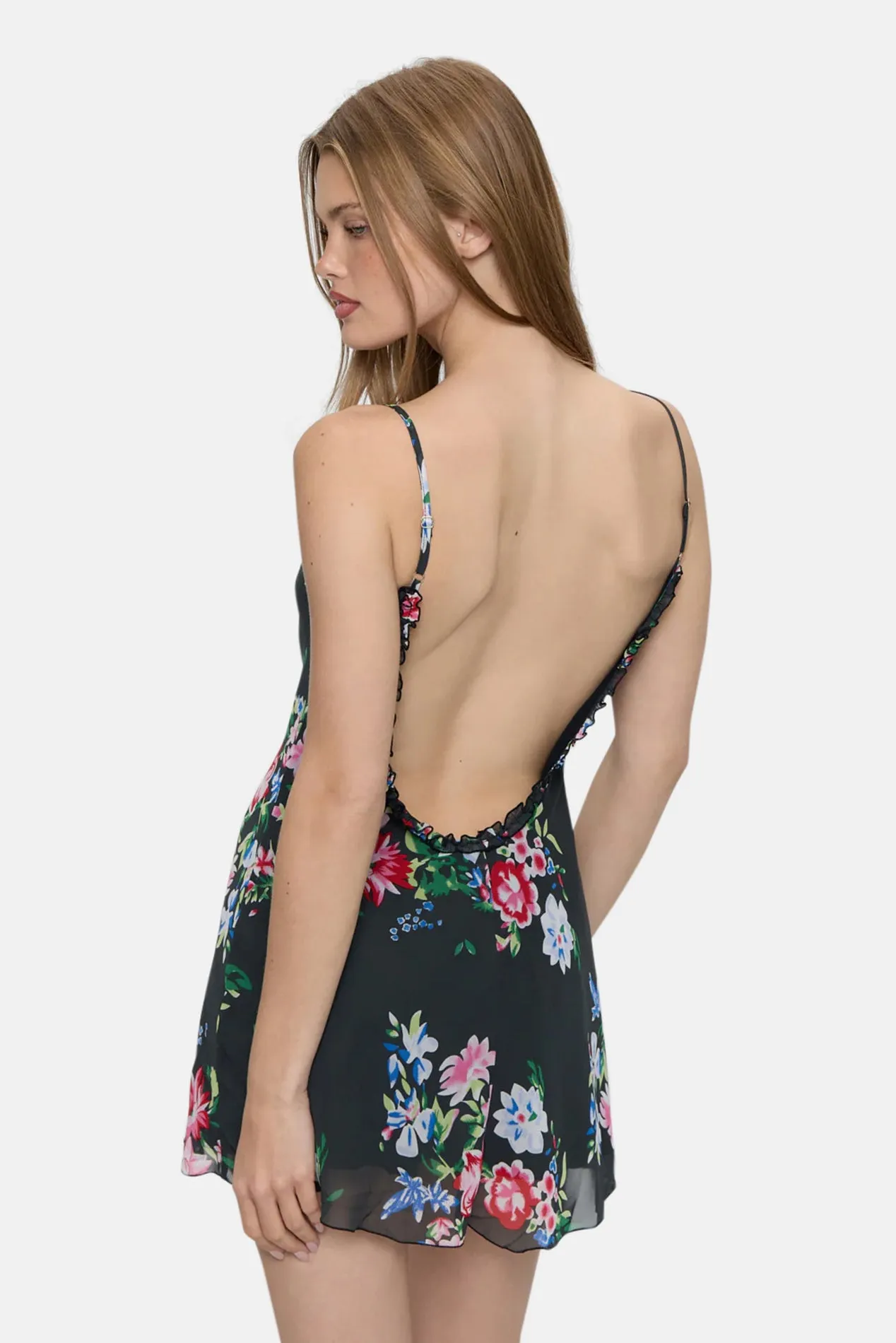 Josie Floral Mini Dress Bouquet sold by Blue & Cream product image thumbnail 3