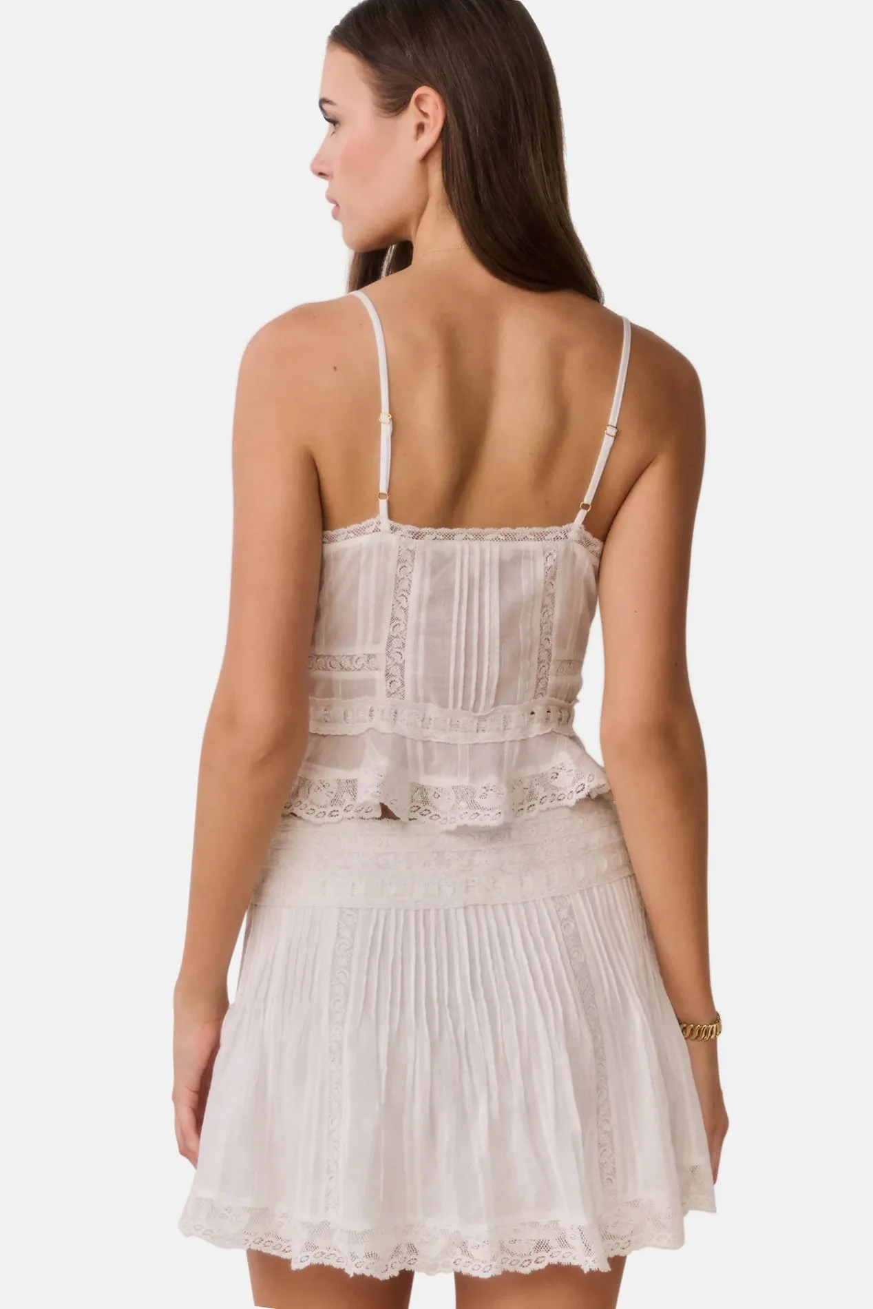 Avra Cotton Victorian Top White sold by Blue & Cream product image thumbnail 3