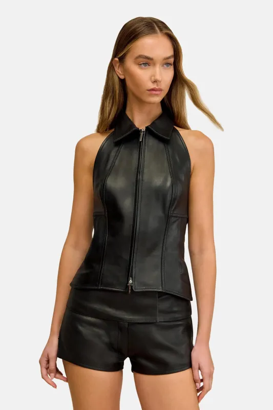 Jill Top Black made by Cult Gaia