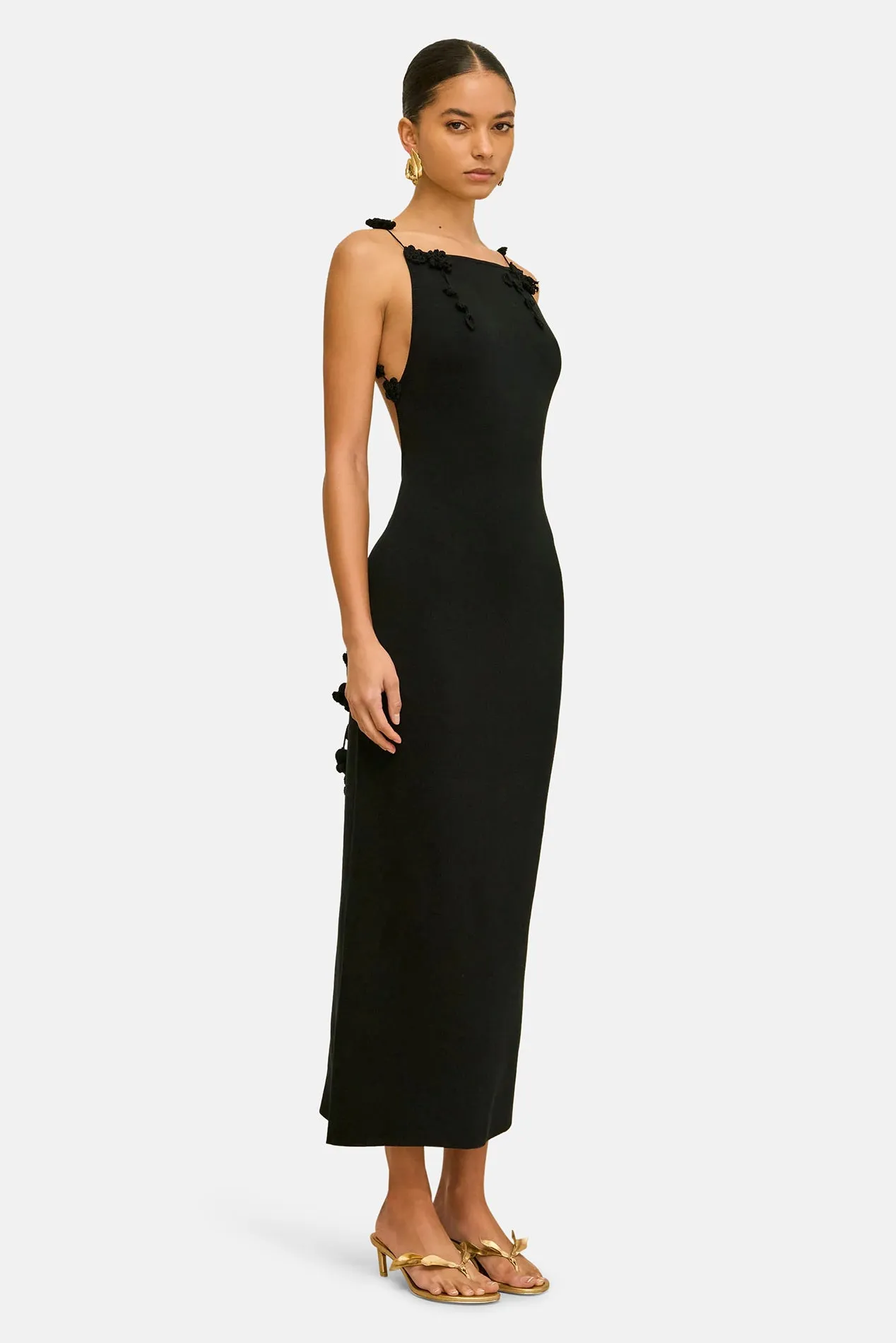 Giuliana Knit Dress Black sold by Blue & Cream product image thumbnail 3