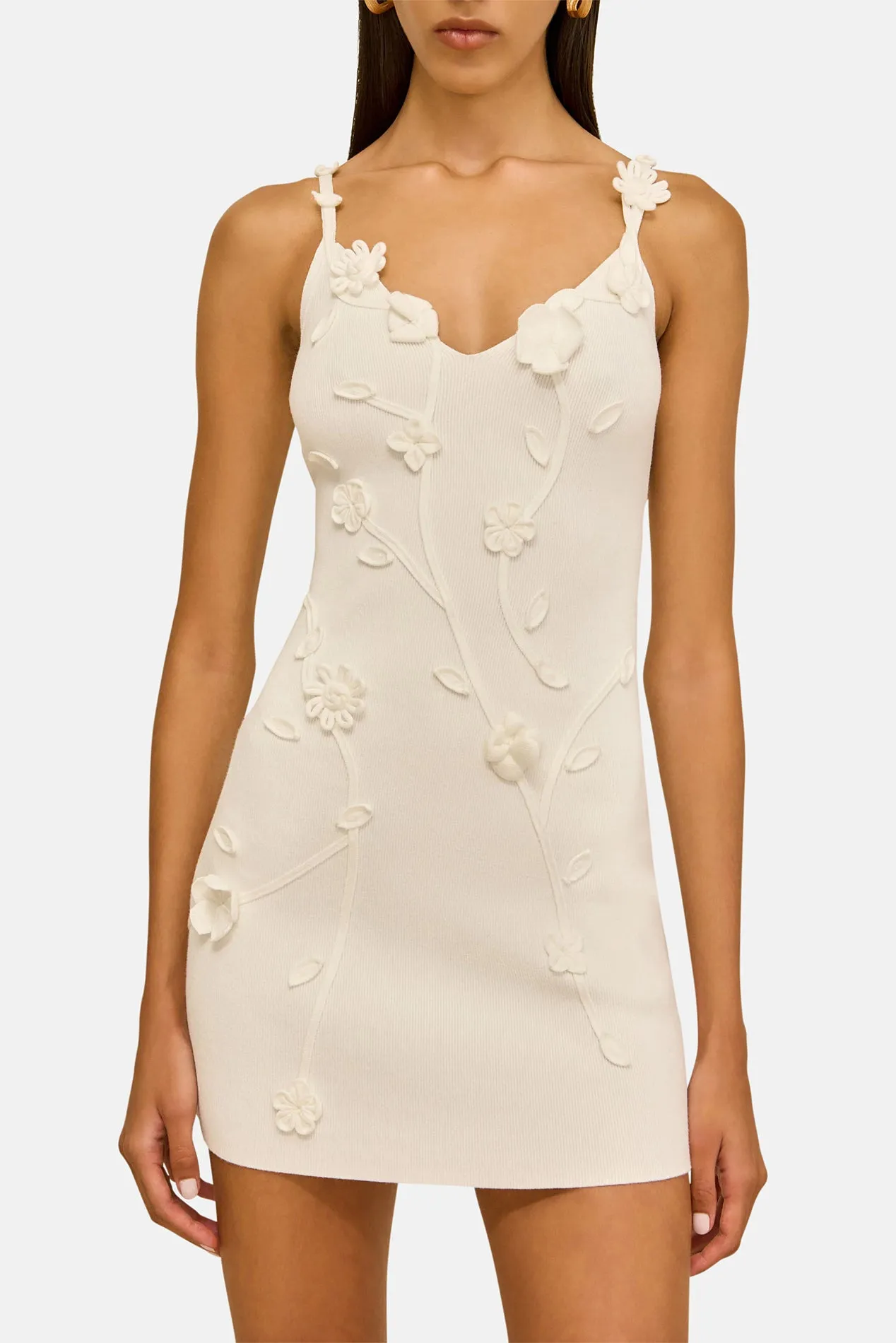 Flora Knit Dress Off White sold by Blue & Cream product image thumbnail 5